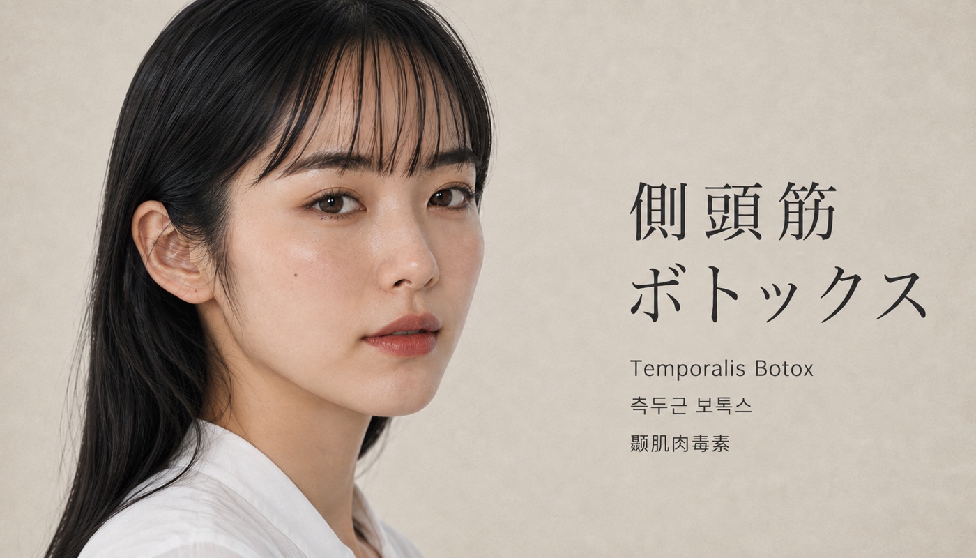 ビューティーオンクリニック銀座｜美容皮膚科・美容医療 :: 側頭筋ボトックス