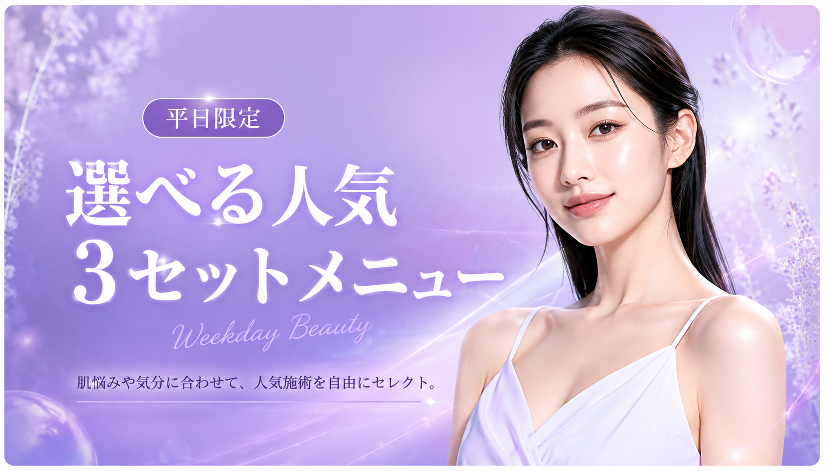 ビューティーオンクリニック銀座 :: 選べる人気３メニューセット